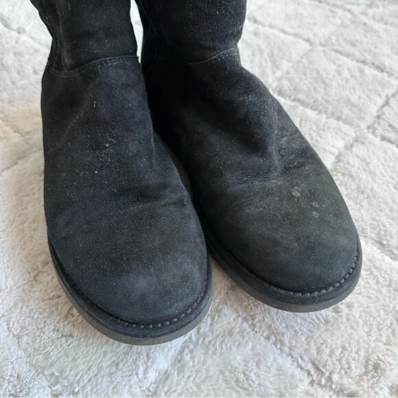 Ugg | Black 1009250 Abree Short Boots | Size 8 - Picture 7 of 13